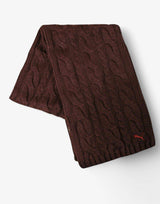 PUMA Dave Cable Knit Scarf Bordo | MegaMall.bg