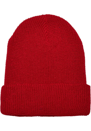 Recycled Yarn Waffle Knit Beanie