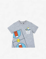 CHICCO Boys Tee Light Grey Printed Сив 68 | MegaMall.bg