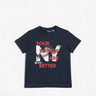 CHICCO Boys Four Wheels Are Better Tee Dark Blue Син 104 | MegaMall.bg