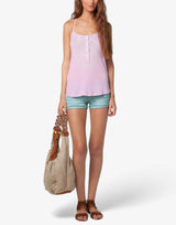 BERSHKA Lace Detail Top Pink | MegaMall.bg