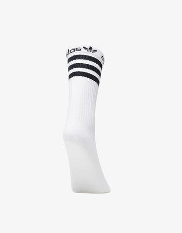ADIDAS 2 Packs Crew Socks Multicolor/White