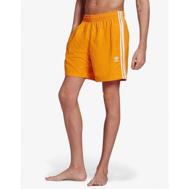 ADIDAS Adicolor Classics 3-Stripes Swim Shorts Orange | MegaMall.bg