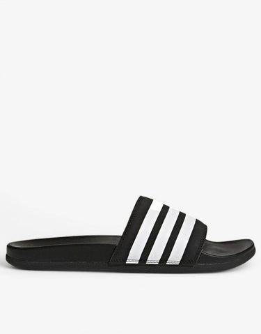 ADIDAS Adilette Comfort Slides Black/White | MegaMall.bg