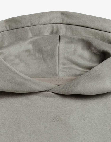ADIDAS Basketball Sueded Hoodie Beige | MegaMall.bg