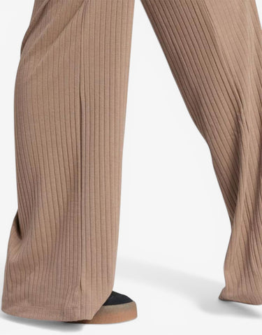 ADIDAS Essentials Wide Rib Pants Brown