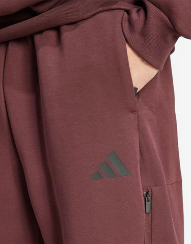 ADIDAS Future Icons 3-Stripes Loose Fit Pants Burgundy