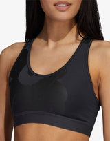ADIDAS x Marimekko Believe This Medium-Support Bra Black | MegaMall.bg