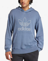 ADIDAS Originals Adicolor Outline Trefoil Hoodie Blue Син XS | MegaMall.bg