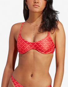 ADIDAS Originals Monogram Swim Top Red Червен XS | MegaMall.bg