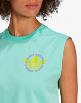 ADIDAS Originals Summer Surf Crop Top Green | MegaMall.bg