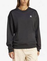 ADIDAS Originals Trefoil Loose Crew Sweatshirt Black Черен XS | MegaMall.bg