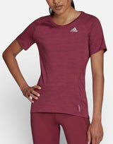 ADIDAS Own The Running Tee Burgundy Бордо XS | MegaMall.bg