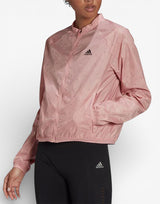 ADIDAS Performance Running Jacket Pink Розов XS | MegaMall.bg