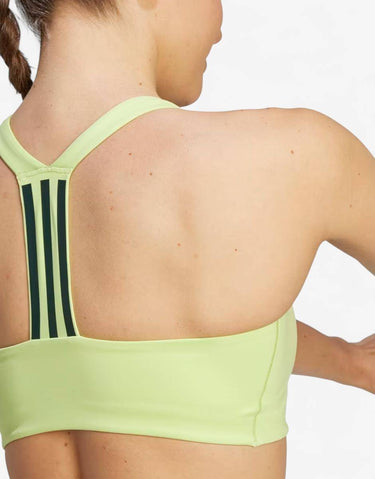 ADIDAS Powerimpact Training Medium-Support Bra Green | MegaMall.bg