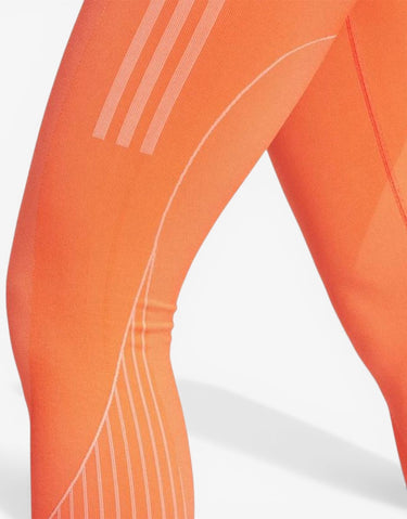 ADIDAS Seamless Branded 7/8  Leggings Orange