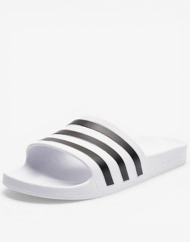 ADIDAS Sportswear Adilette Aqua Slides White/Black