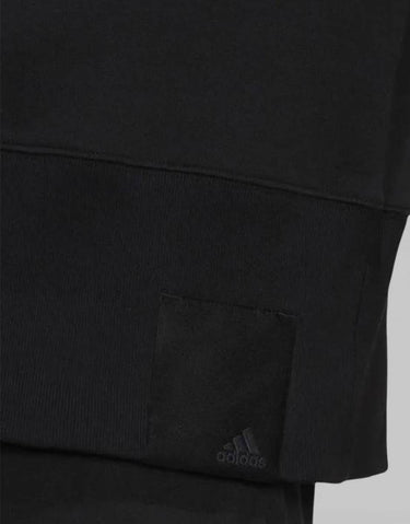 ADIDAS Sportswear Comfy Аnd Chill Fleece Hoodie Black | MegaMall.bg