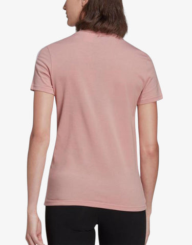 ADIDAS Sportswear Essentials Slim 3-Stripes Tee Pink