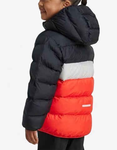 ADIDAS Sportswear Synthetic Down Jacket Black/Red | MegaMall.bg