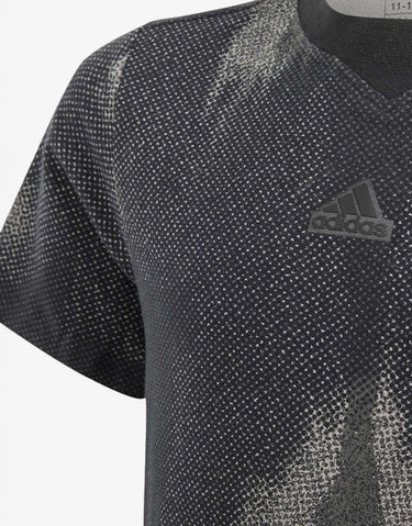 ADIDAS Spotswear Future Icons All Over Print Tee Black | MegaMall.bg