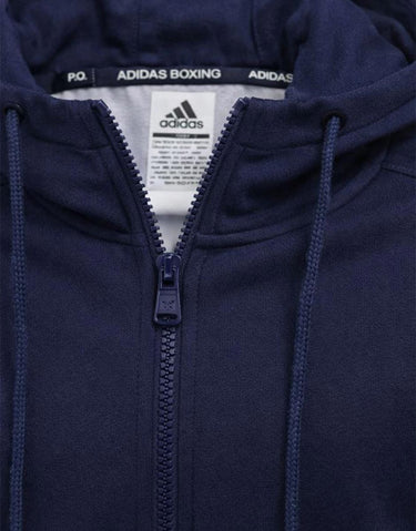 ADIDAS Stack Logo On Left Sleeve Hoodie Blue | MegaMall.bg
