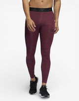 ADIDAS Techfit 3-Stripes leggings Burgundy Бордо S | MegaMall.bg