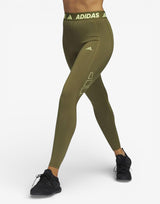 ADIDAS Techfit Logo Graphic Long Leggings Green Зелен XS | MegaMall.bg