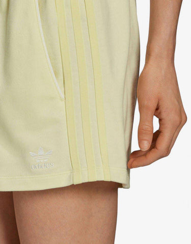 ADIDAS Tennis Luxe 3-Stripes Shorts Yellow | MegaMall.bg