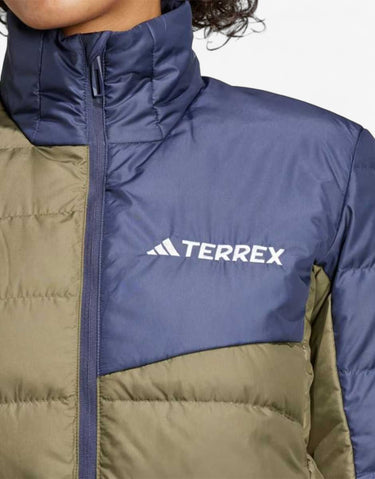 ADIDAS Terrex Multi Light Down Jacket Green/Navy | MegaMall.bg