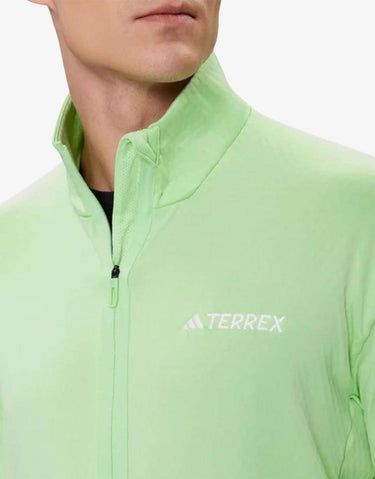 ADIDAS Terrex Multi Light Fleece Full-Zip Jacket Green | MegaMall.bg