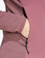 ADIDAS Terrex Techrock Wind Fleece Jacket Burgundy | MegaMall.bg