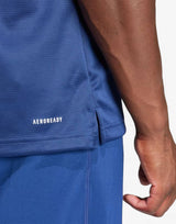 ADIDAS Train Essentials Training Polo Dark Blue | MegaMall.bg