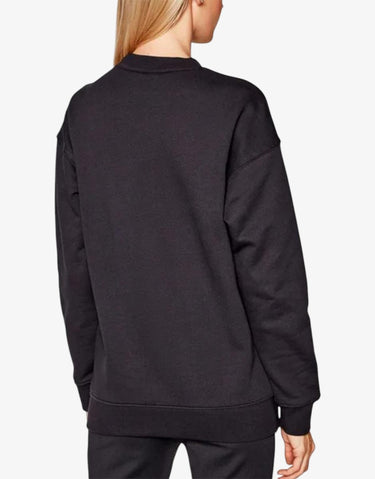 ADIDAS Trefoil Crew Regular Fit Sweatshirt Black | MegaMall.bg