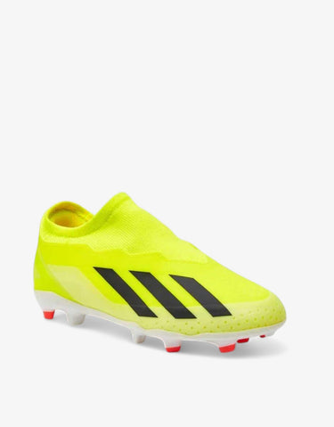 ADIDAS X Crazyfast League Laceless Firm Ground Boots Yellow | MegaMall.bg
