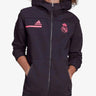 ADIDAS х Real Madrid Football Sports Jacket Black Черен S | MegaMall.bg