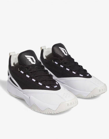 ADIDAS x Damian Lillard Certified 2.0 Basketball Shoes Black/White | MegaMall.bg