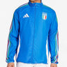ADIDAS x Italy Anthem Football Jacket Blue/White Син XS | MegaMall.bg