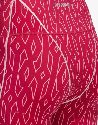 ADIDAS x Ivy Park Monogram Cycling Tights Pink