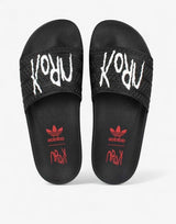 ADIDAS x Korn Adilette Slides Black | MegaMall.bg