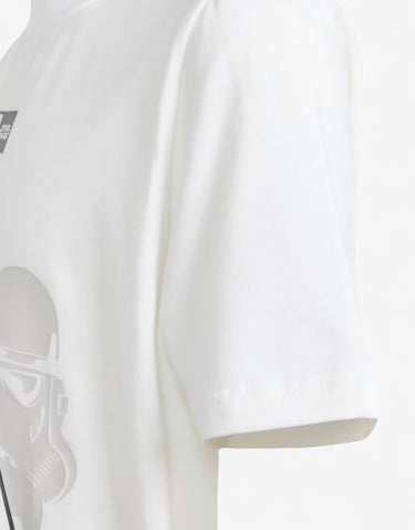 ADIDAS x Star Wars Graphic Tee White | MegaMall.bg