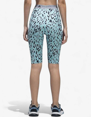 ADIDAS x Stella McCartney TruePurpose Biker Shorts Turquoise/Black | MegaMall.bg