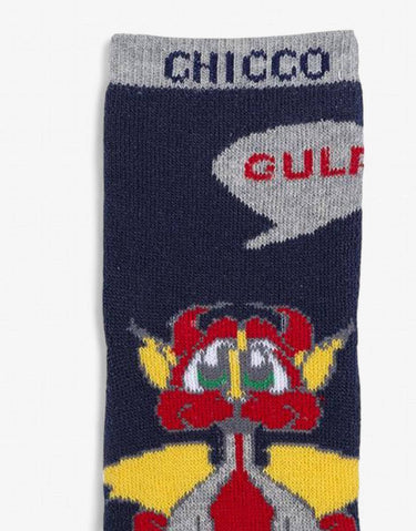 CHICCO 1-Pair Kids Socks Dark Blue/Multicolor | MegaMall.bg