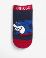 CHICCO 1-Pair Kids Socks Dark Blue/Red Син 22-24 | MegaMall.bg