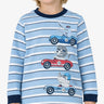 CHICCO Boys Blouse Light Blue Striped Син 104 | MegaMall.bg