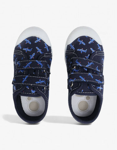 CHICCO Boys Planes Sport Shoes Dark Blue | MegaMall.bg
