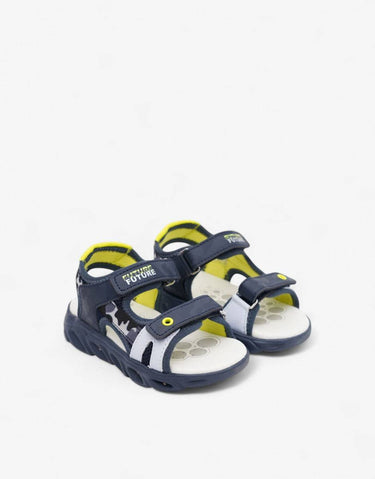CHICCO Boys Sandals Dark Blue/Yellow | MegaMall.bg