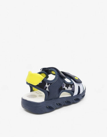 CHICCO Boys Sandals Dark Blue/Yellow | MegaMall.bg
