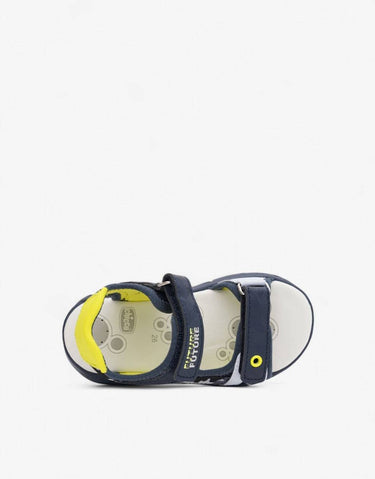 CHICCO Boys Sandals Dark Blue/Yellow | MegaMall.bg