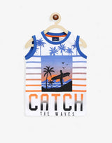 CHICCO Boys Tank White Printed Бял 104 | MegaMall.bg